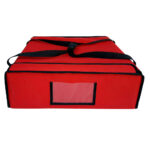 Borsa termica porta pizze rossa, per 6 scatole 33 X 33 cm , e-commerce  pizzerie